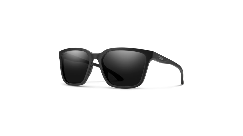 Smith Shoutout Sunglasses, Matte Black Frame, ChromaPop Polarized Black Lens, 202302003576N