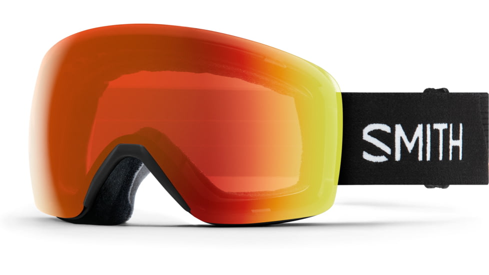 Smith Skyline Googles, ChromaPop Everyday Red Mirror, Black, M006812QJ99MP