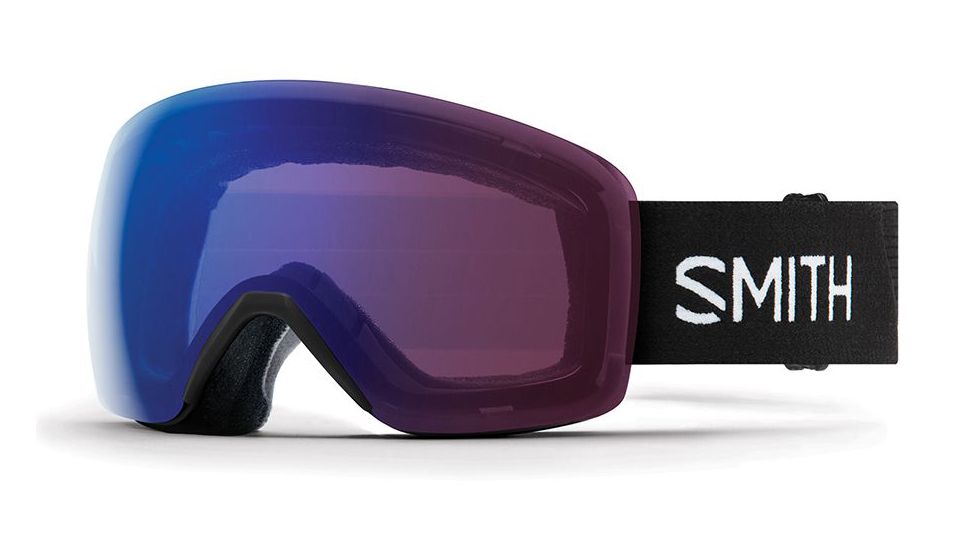 Smith Skyline Snow Goggles - Mens, Black, Chromapop Photochromic Rose Flash Lens, SKY6CPZBK19