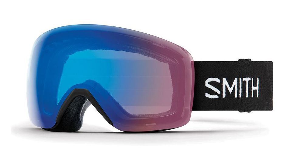Smith Skyline Snow Goggles - Mens, Black, Chromapop Storm Rose Flash Lens, SKY6CPCBK19