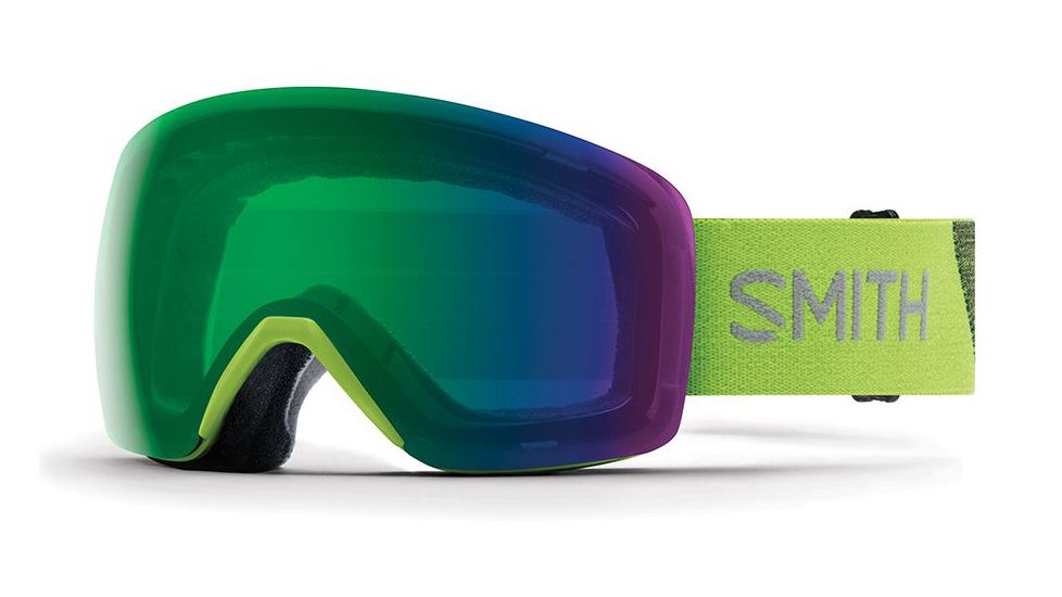 Smith Skyline Snow Goggles - Mens, Flash, Chromapop Everyday Green Mirror Lens, SKY6CPGFLA19