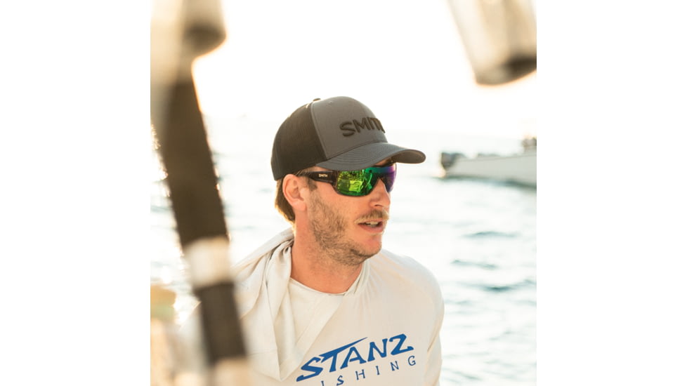 Smith Spinner Sunglasses, Tortoise Frame, ChromaPop Polarized Green Mirror Lens, 20498108699ZY