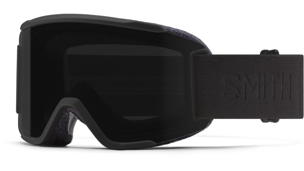 Smith Squad S Googles, ChromaPop Sun Black, Blackout, M007640JZ994Y