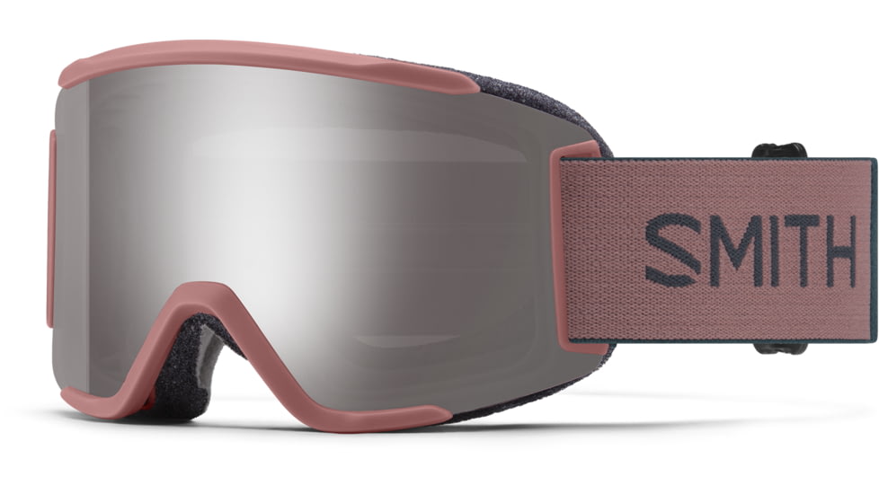Smith Squad S Googles, ChromaPop Sun Platinum Mirror, Chalk Rose Everglade, M007640LG995T