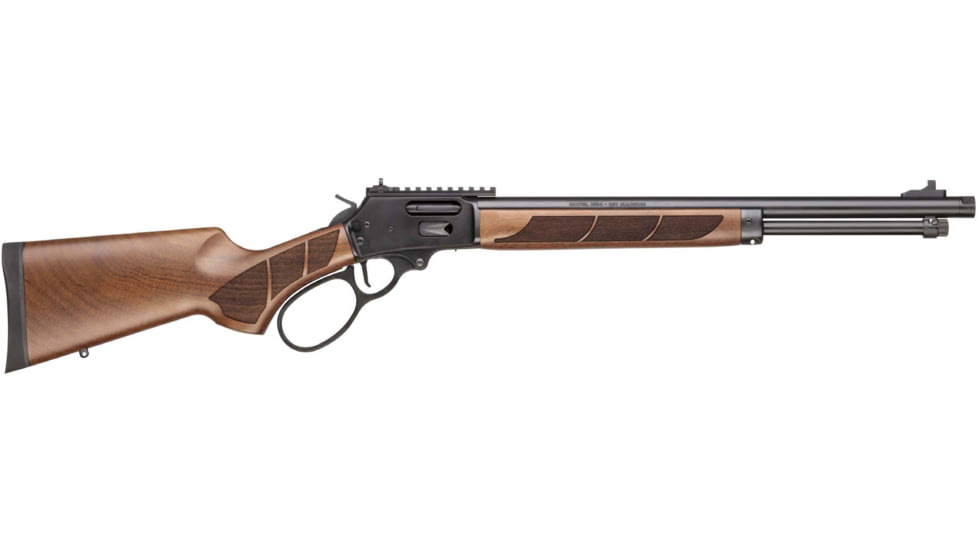 Smith &amp; Wesson 1854 Large Loop Lever Action Rifle, .357 Magnum, 19.25in 5/8x24 TPI Barrel, 1-20, Walnut Walnut Stock, Stainless Blued, 13810-FRRMPG