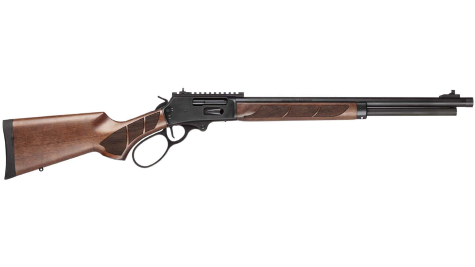 Smith &amp; Wesson 1854 Large Loop Lever Action Rifle, .45-70 Government, 20in Barrel, 1-20, Walnut Walnut Stock, Stainless Blued, 14384-FRRMPG