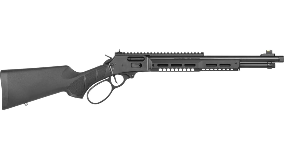 Smith &amp; Wesson 1854 Stealth Hunter Lever Action Rifle, .357 Magnum, 16.3in 5/8x24 TPI Barrel, 1-16, Synthetic Black Stock, Stainless Black, 14194-FRRMPG