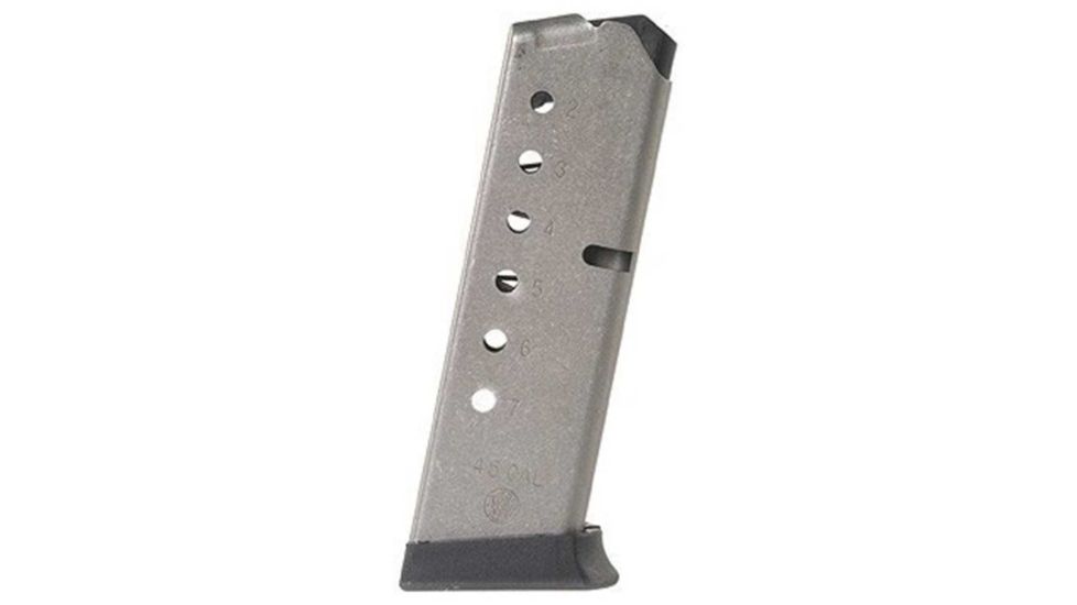 Smith &amp; Wesson 23742 - 457/4513/16 45ACP Stainless Steel 7-Round Magazine, Stainless Steel SNW190740000