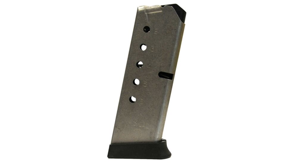 Smith &amp; Wesson 26381 - CS45 45ACP 6-Round Magazine Stainless Steel, Stainless Steel SNW192760000