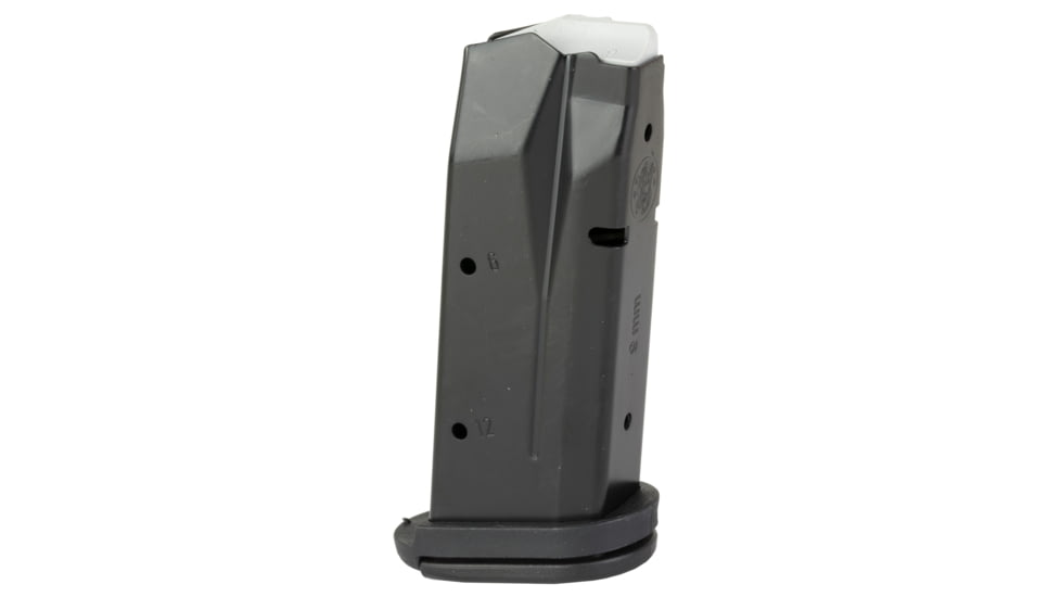 Smith &amp; Wesson CSX 12 Round 9mm Luger Pistol Magazine, Black, 1 Pack, Stainless Steel, 3015283-12RD