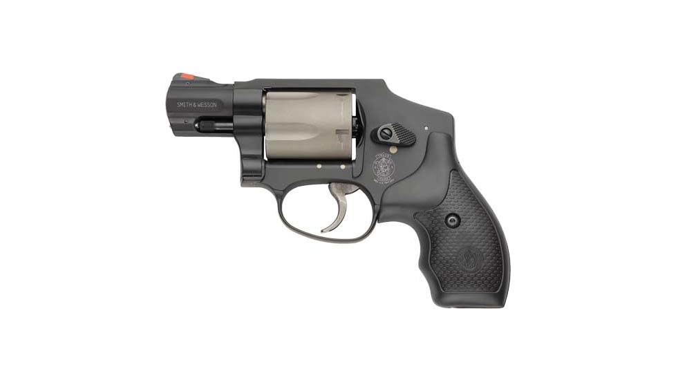 Smith &amp; Wesson 340PD Airlite No Lock Revolver, .357 Magnum/.38 Special, 1.87in Barrel, J Frame, Fixed, Black Frame, Rubber Grip, 5 Round Cylinder, 103061