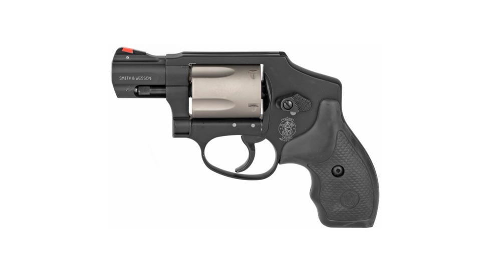 Smith &amp; Wesson 340PD Airlite No Lock Revolver, .357 Magnum/.38 Special, 1.87in Barrel, J Frame, Fixed, Black Frame, Rubber Grip, 5 Round Cylinder, 103061
