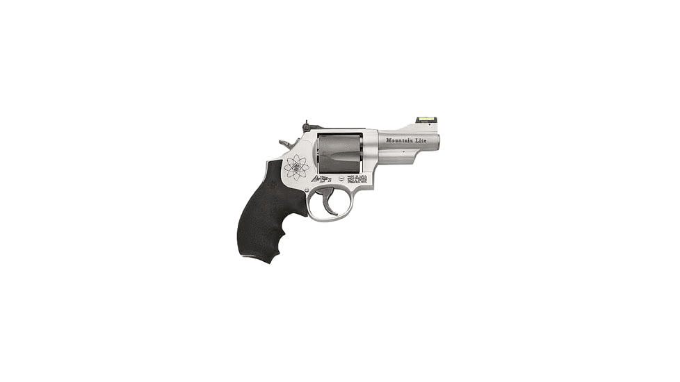 Smith &amp; Wesson 396 Revolver, .44 Special, 3.125in barrel, aluminum alloy frame, Hogue bantam grip, revolving chamber, fiber optic front, adj. V-notch rear, 5 round magazine, SW-396-1-FRRMPG