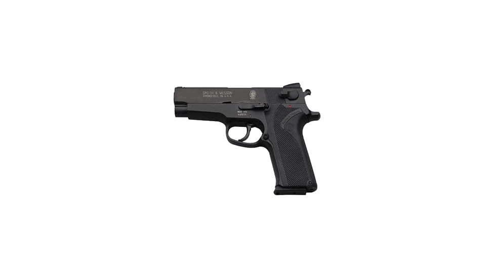 Smith &amp; Wesson 410 Pistol, .40 S&amp;W, 4in barrel, aluminum alloy frame, straight backstrap wrap-around grip, recoil operated semi-automatic, white dot front, 2 dot rear, 11 round magazine, SW-410-1-FRRMPG