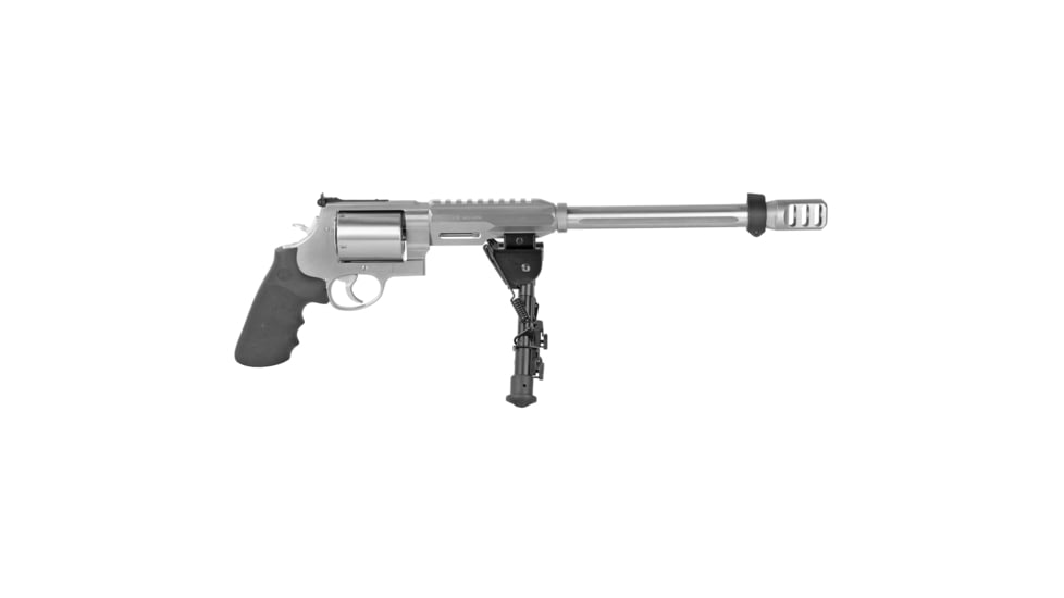 Smith &amp; Wesson 460 Hunter P.Center Revolver, 460 S&amp;W Mag, 14in Barrel, X Frame, Adjustable, Stainless Frame, Rubber Grip, 5 Round Cylinder, 170339