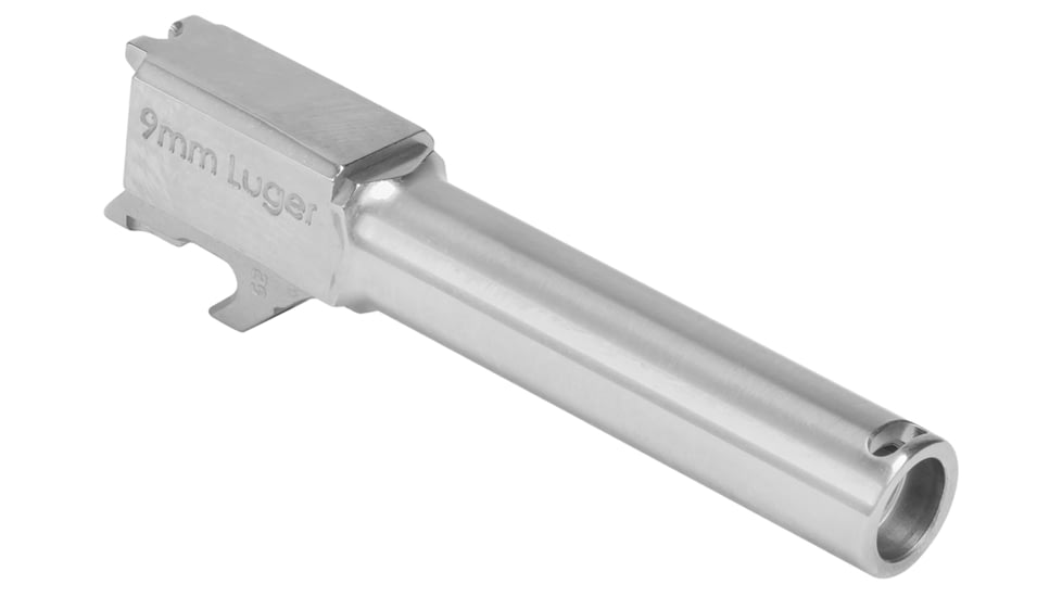 Smith &amp; Wesson Shield EZ/Equalizer 9mm Luger Ported Non-Threaded Pistol Barrel, 3.83in, Silver, 14554