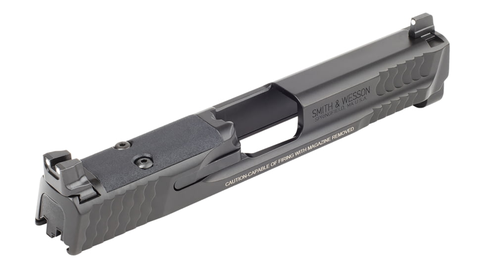 Smith &amp; Wesson 9mm Black Optic Ready Slide, 14158