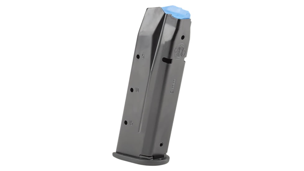 Smith &amp; Wesson CSX 9mm Luger 15 Round Pistol Magazine, Black, 15, 14457