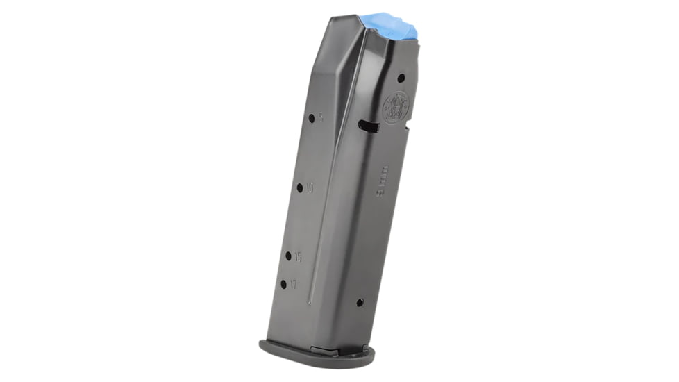 Smith &amp; Wesson CSX, 9mm Luger, 17 Round Pistol Magazine, Black, 14456