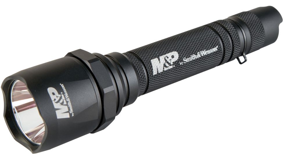 Smith &amp; Wesson Delta Force MS-10 LED Flashlight, 1115 Lumens, 3X CR123, Black 110148
