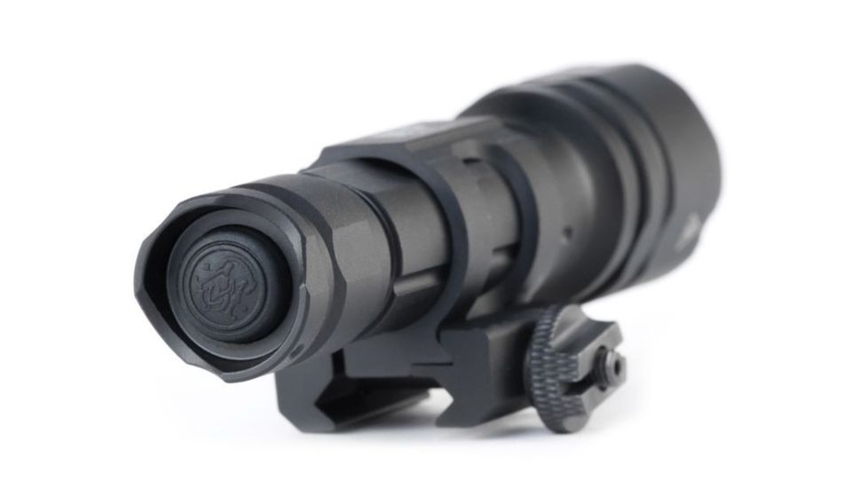 Smith &amp; Wesson Delta Force RM-20 LED Weapon Flashlight, 900 Lumens, Picatinny, 2 x CR123, Black, 110044, EDEMO1