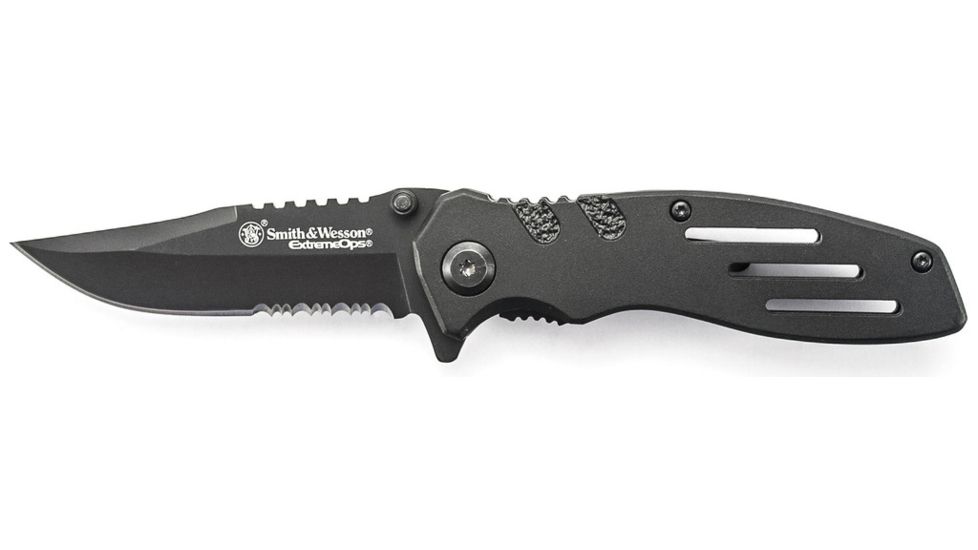 Smith &amp; Wesson Extreme Ops Liner Lock Folding Knife, SWA24S