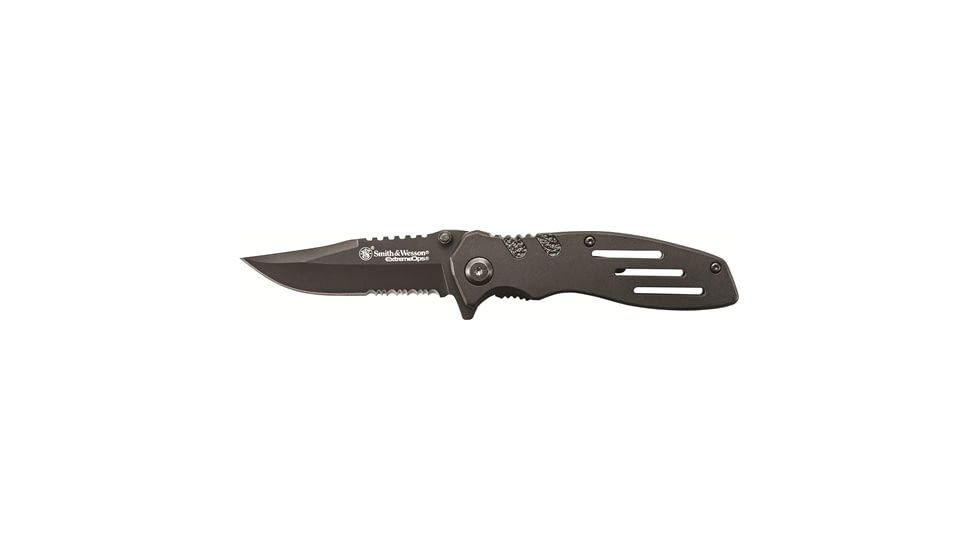 Smith &amp; Wesson Extreme Ops Liner Lock Folding Knife, SWA24SCP