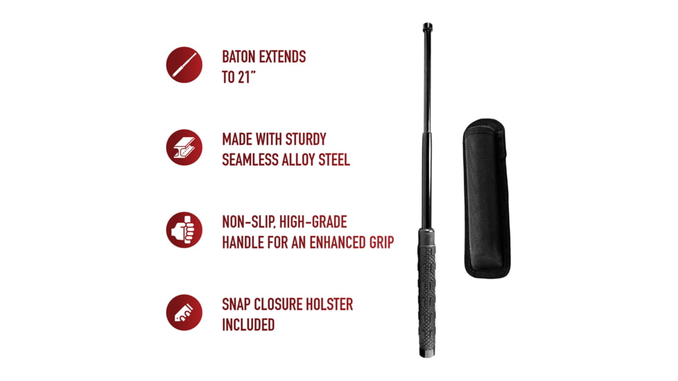 Smith & Wesson Heat Treated Collapsible Baton, SWBAT21H