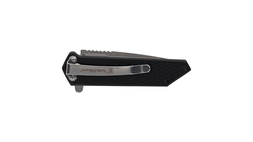 Smith &amp; Wesson Knife Extreme Ops Spring Assist Tanto 2.5 Black/Ss, 1206286