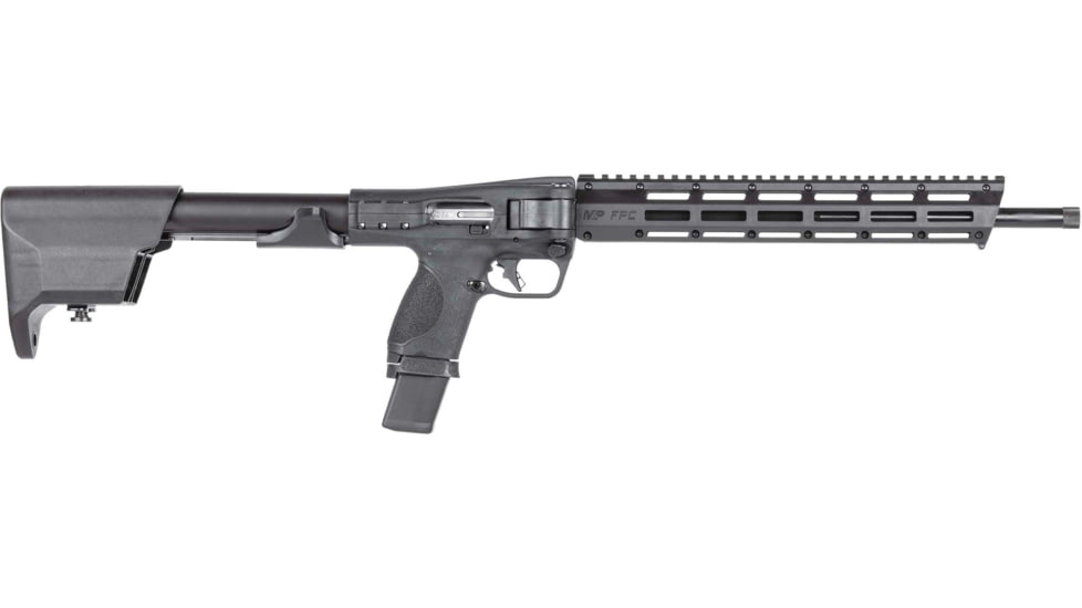 Smith &amp; Wesson M&amp;P FPC Semi-Auto Rifle, .40 S&amp;W, 16.25in Barrel, 1-10, Synthetic Stock, Anodized Black, 1-15RD 2-20RD, 13782-FRRMPG