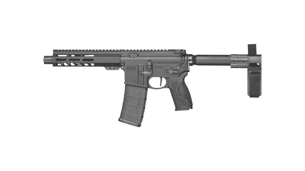 Smith &amp; Wesson M&amp;P9 M2.0 Compact Semi Auto Pistol with Thumb Safety, 9mm Luger, 4 in Barrel