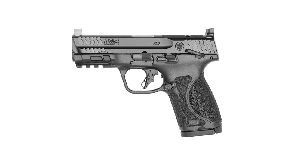 Smith &amp; Wesson M&amp;P9 M2.0 Compact Semi Auto Pistol with Thumb Safety, 9mm Luger, 4 in Barrel