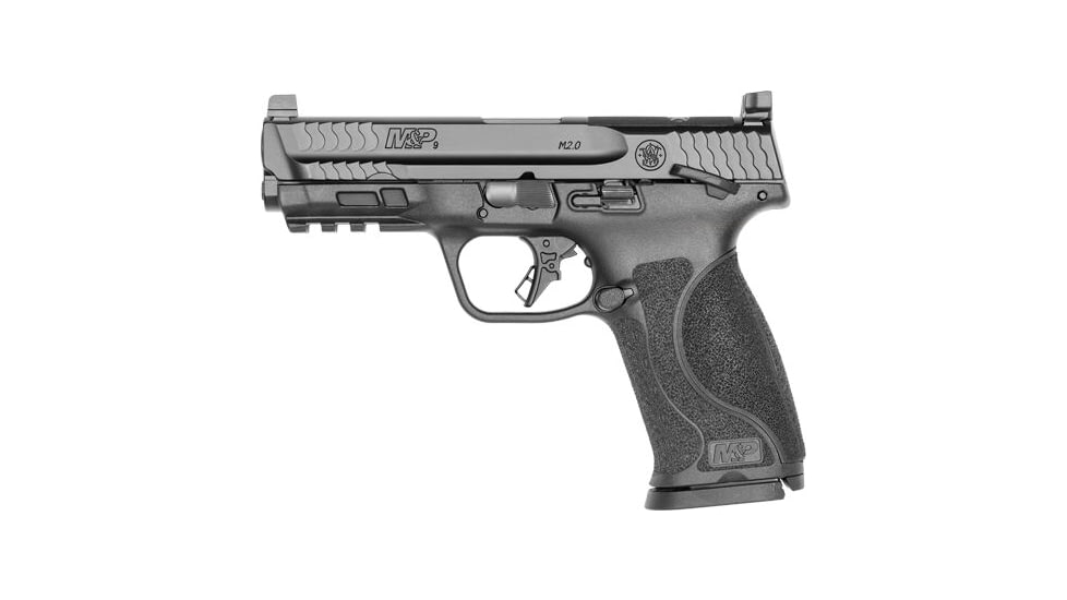 Smith &amp; Wesson M&amp;P9 M2.0 Full Semi Auto Pistol with Thumb Safety, 9mm Luger, 4.25 in Barrel