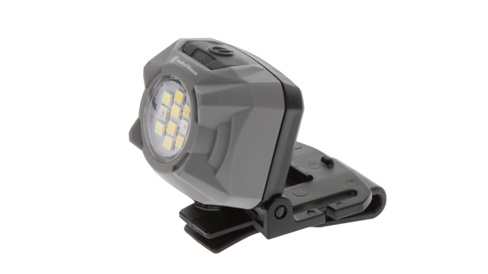 Smith &amp; Wesson Night Guard Headlamp Dual-Beam 425 Lumen RechargeableRXP, Black/Gray, 1117281