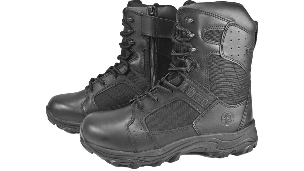 Smith &amp; Wesson Performance 8 inch SW18 Side Zip Boots, 5 Wide