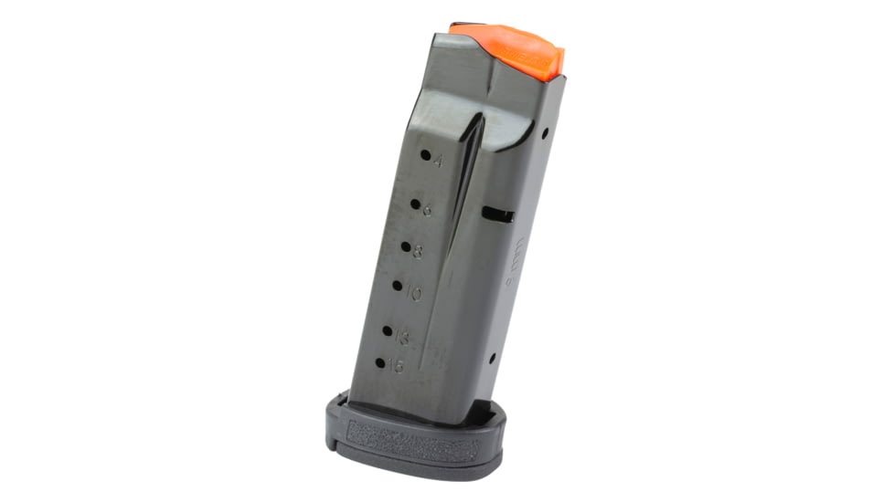 Smith &amp; Wesson M&amp;P Shield X 9mm Luger 15 Round Pistol Magazine, Black, 14476