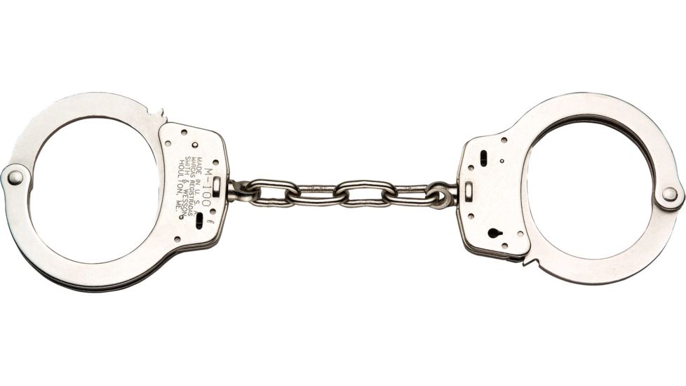Smith &amp; Wesson S&amp;W 100 STD Handcuff Extra Link - Nickle 350140