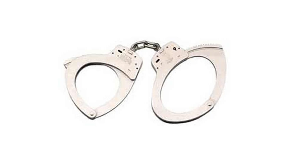 Smith &amp; Wesson S&amp;W 110 Large Nickel Handcuff 350118