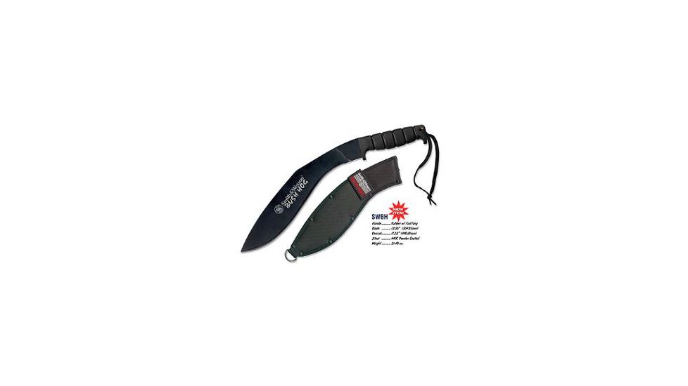 Smith &amp; Wesson Bush Hog Kukri Outback Machete, SWBH