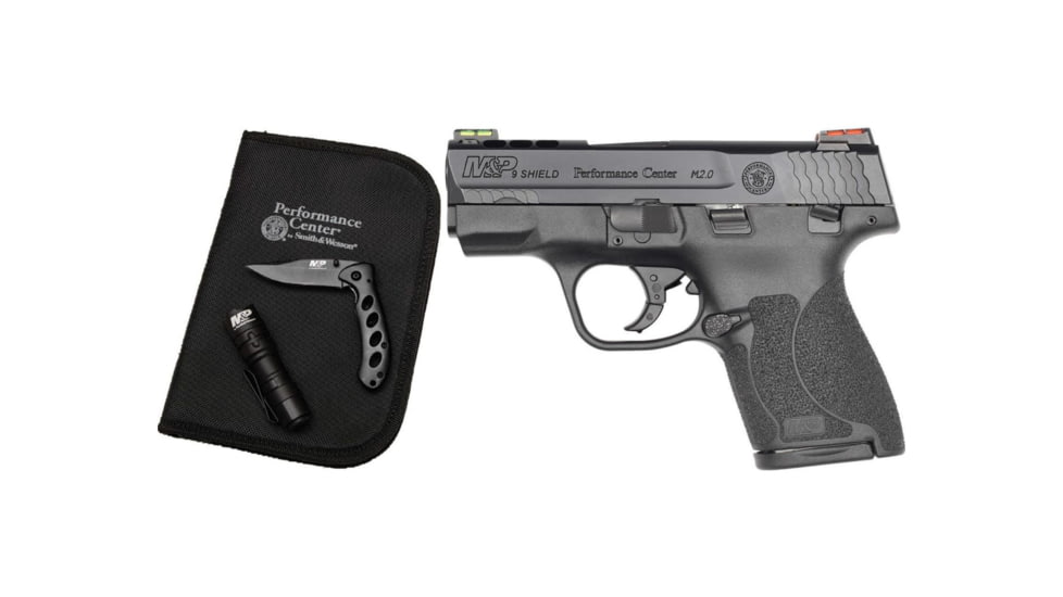 Smith &amp; Wesson EDC PC Kit Case, Folding Knife And Flashlight, 1078729