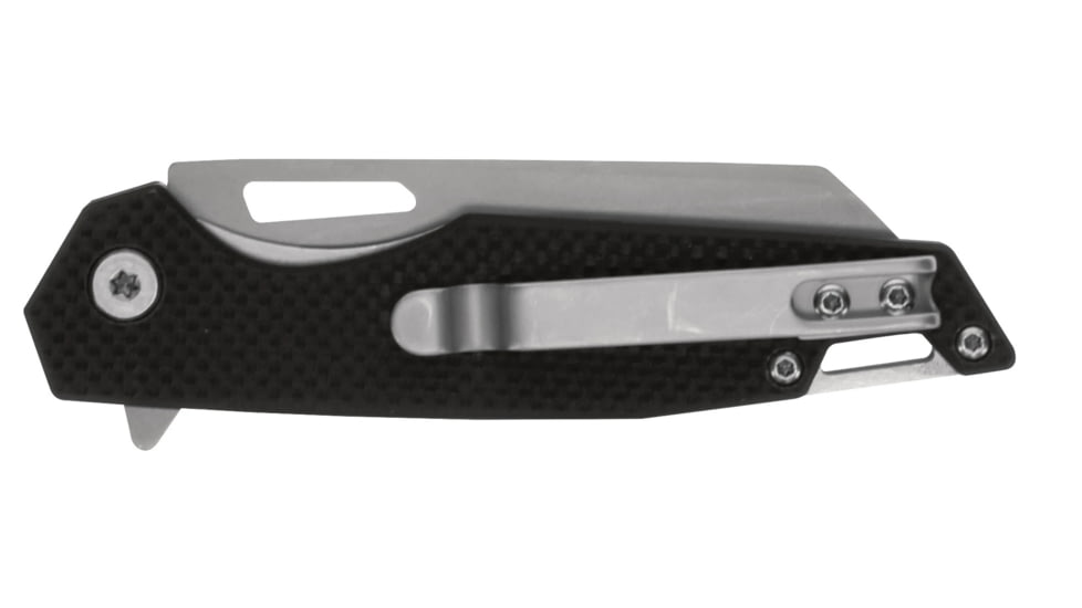 Smith &amp; Wesson Sideburn Folding Knife, 3in, 8Cr13MoV Stainless Steel Blade, 4in, G10 Handle, 1122568