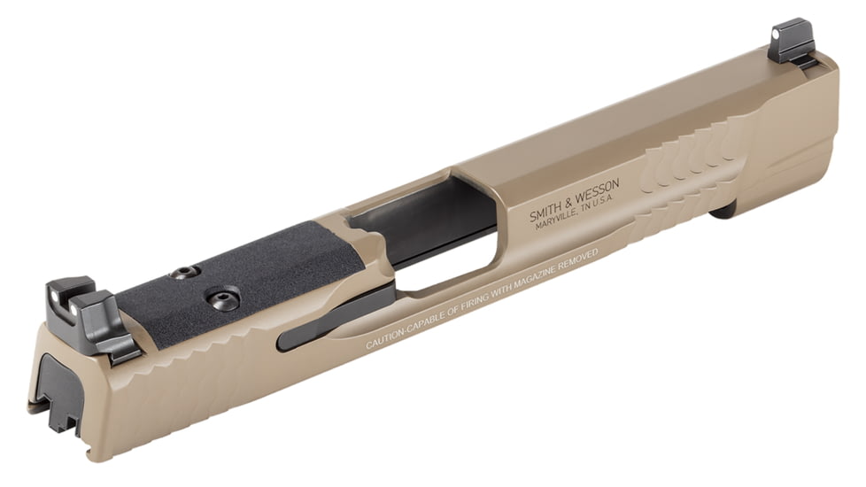 Smith &amp; Wesson Slide Assembly Optic Ready 9mm Flat Dark Earth, 14569
