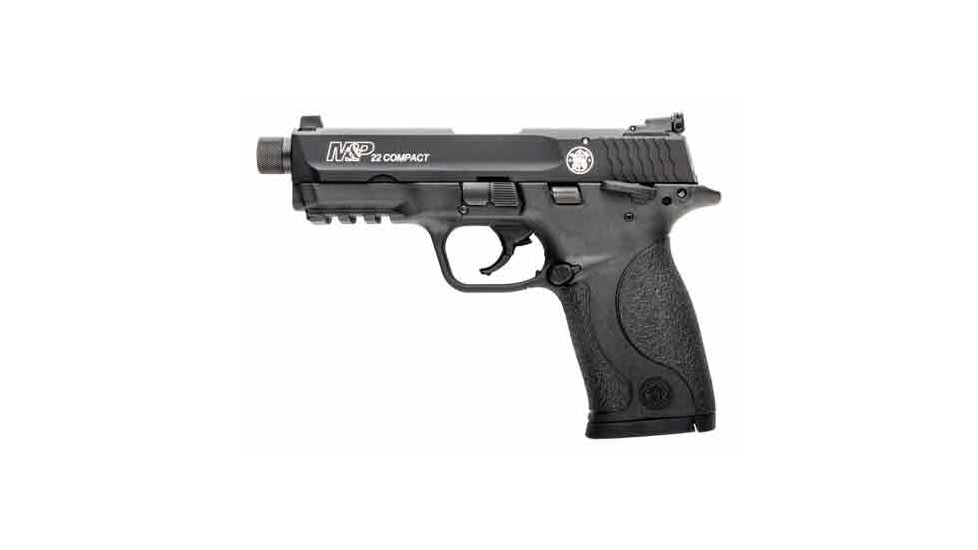 Smith &amp; Wesson M&amp;P22 Compact Semi Auto Pistol, 22 Long Rifle, 3.56 in Threaded Barrel