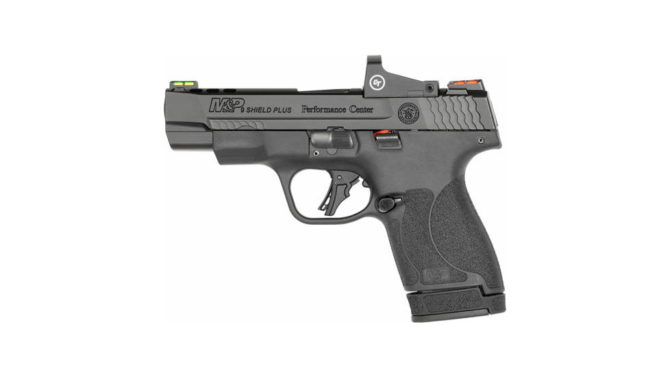 Smith &amp; Wesson PC M&amp;P9 Shield Plus Semi Auto Pistol, 9mm Luger, 4 in Barrel