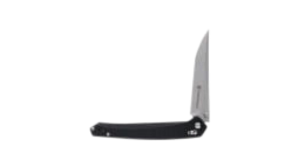 Smith &amp; Wesson Special Ops Crossbar Lock Folding Knife, 3.3in, 8Cr13MoV Stainless Steel, Drop Point Blade, Black Aluminum Handle, Clam Pack, 1223612