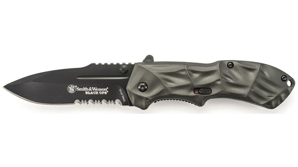 Smith &amp; Wesson Black Ops 3 MAGIC Assisted Flipper Knife, SWBLOP3S