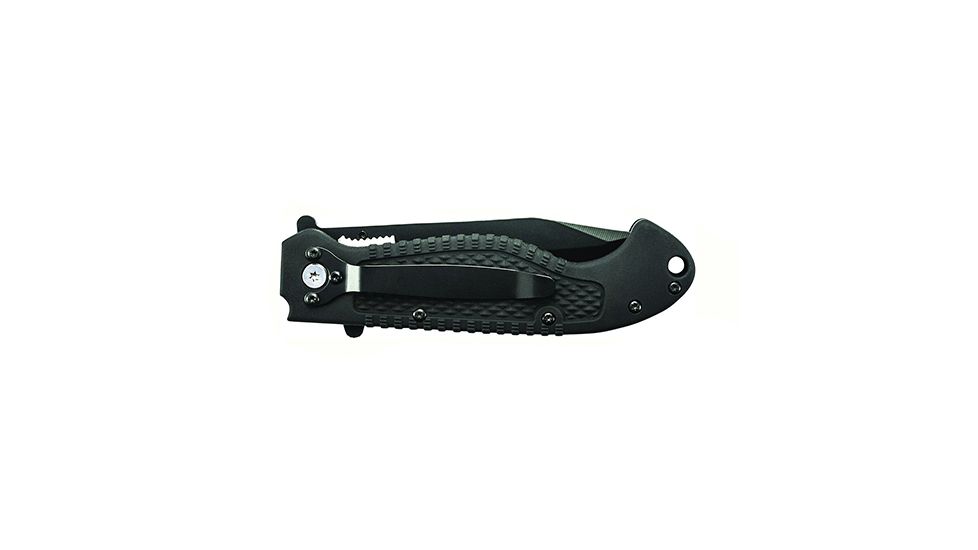 Smith &amp; Wesson Rubber Coated Tactical Knife, CKTACBSCP