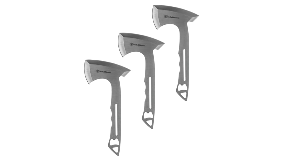 Smith &amp; Wesson Throwing Axe and Knife Combo Set, 6 Piece, 1122228