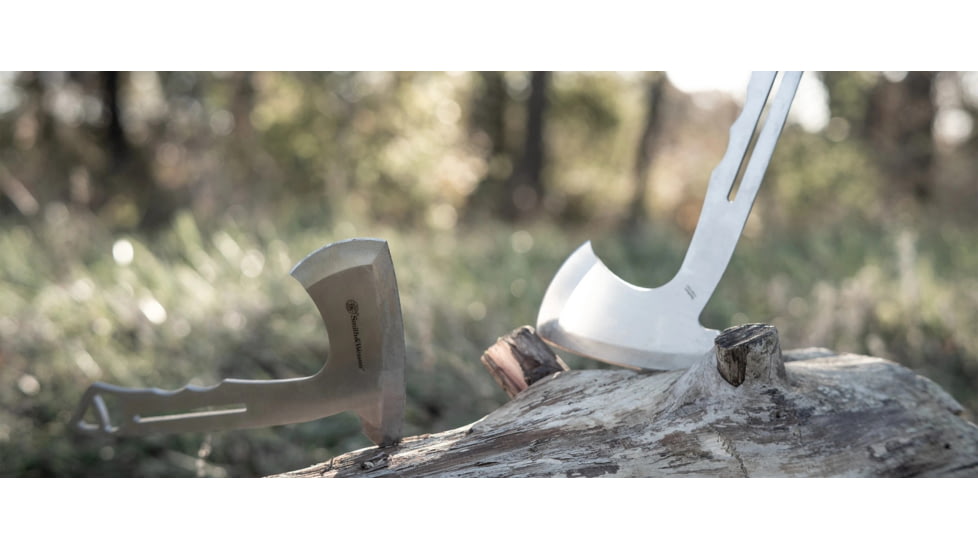 Smith &amp; Wesson Throwing Axe and Knife Combo Set, 6 Piece, 1122228