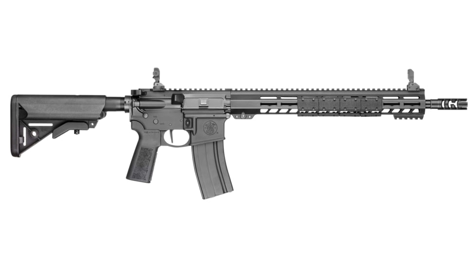 Smith &amp; Wesson Volunteer XV Pro Semi-Auto Rifle, 6mm ARC, 16in 5/8x24 TPI Barrel, 1-7.5, Synthetic Black Stock, Black, 25-Shot, 13518-FRRMPG
